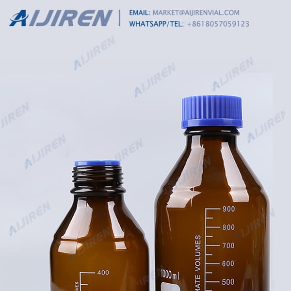 Wide Neck Lab amber reagent bottle